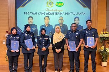 Majlis Pentauliahan Kompetensi Pegawai Jabatan Kastam Diraja Malaysia (JKDM) dalam Bidang Analisis Kimia